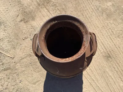 large vintage milk can