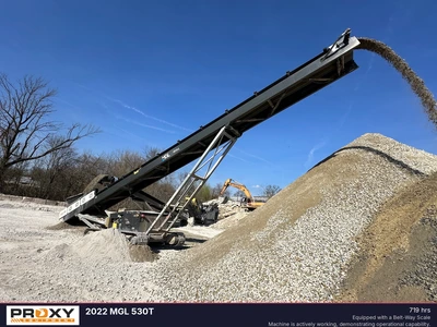 Used 2022 MGL 530T Portable Conveyors Pennsylvania US | Proxy Equipment #1384983