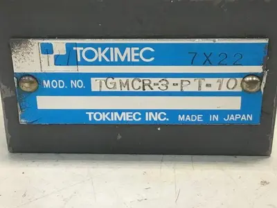 USED TOKIMEC TGMCR-3-PT-10