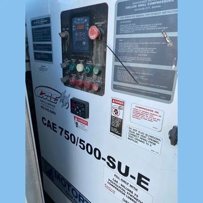 USED 2017 CENTRAL AIR EQUIPMENT (SULLAIR COMPRESSOR) 750/500-SU-E