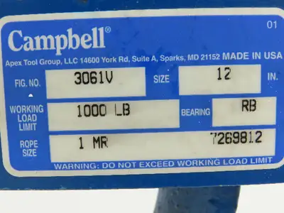 New | in-Stock CAMPBELL _UNKNOWN_ Miscellaneous MRO | Arrow Industrial #638240