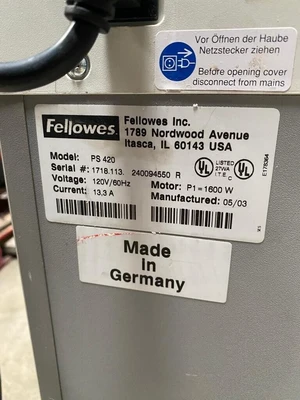 Fellowes _UNKNOWN_ Shredders | Amiron Machinery (5)