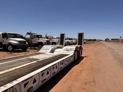 Used 2009 TRAIL KING TK80HDG Lowboy Trailers Utah US | CSS Equipment Sales #1347546