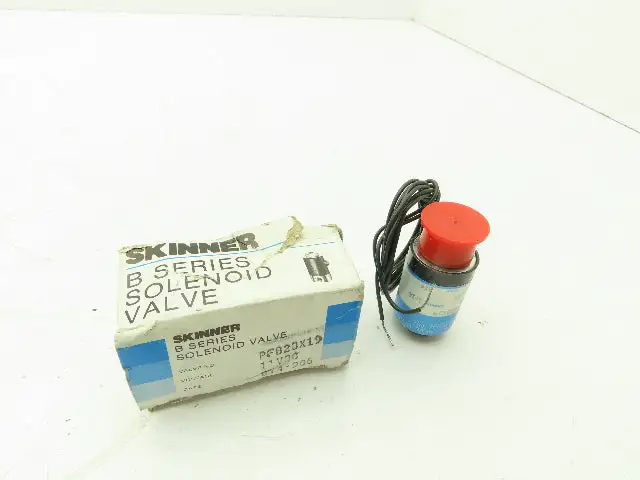 Honeywell Skinner PFB2DX19 Solenoid Valve PFB Type 11VDC 175 PSI