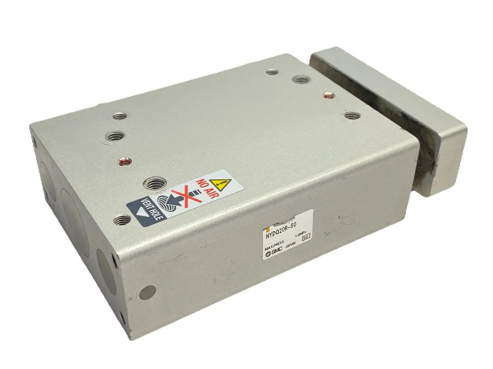 HYDG20R-50 | SMC  Pneumatic Guided Hygienic Cylinder 20mm Bore 50mm Stroke - Used