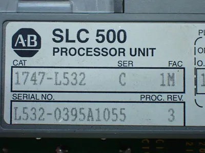 Used ALLENBRADLEY 1747L532 PLC Processors Ohio US | HGR 24 #1064646