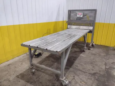 48" DIXIE MACHINE AIR OPERATED PANEL CROP SHEAR: YOBRO #24966