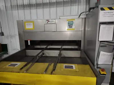 USED 2013 SYSTEM TECHNOLOGIES 2-STAGE INLINE PARTS WASHER