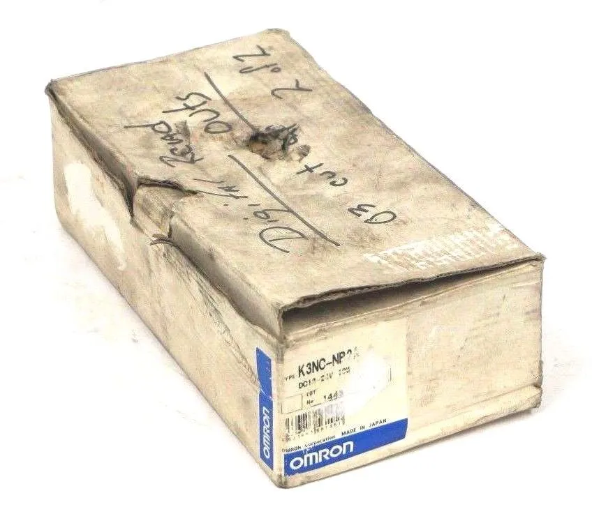 NEW OMRON K3NC-NB2A DIGITAL PANEL METER DC12-24V, 10W, K3NCNB2A