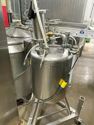 APV Crepaco Jacketed Tank with Pressure Vessel