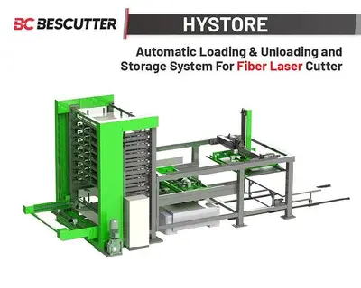 AUTOMATIC LOADING AND UNLOADING | System for Fiber Laser Cutting Machine