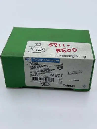 New | in-Stock TELEMECANIQUE TELEMECANIQUE 900183, XS1 12BLPAM12 Misc Electrical & Power Parts | ND Industrial Surplus #1215438