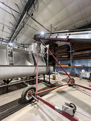 Industrial Hash Processing System - 5000 lbs of Biomass per run