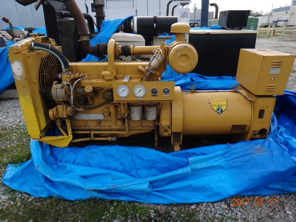1972 Katolight Diesel Generator 45kw 120/208 V 56.25kva 157 AMPS