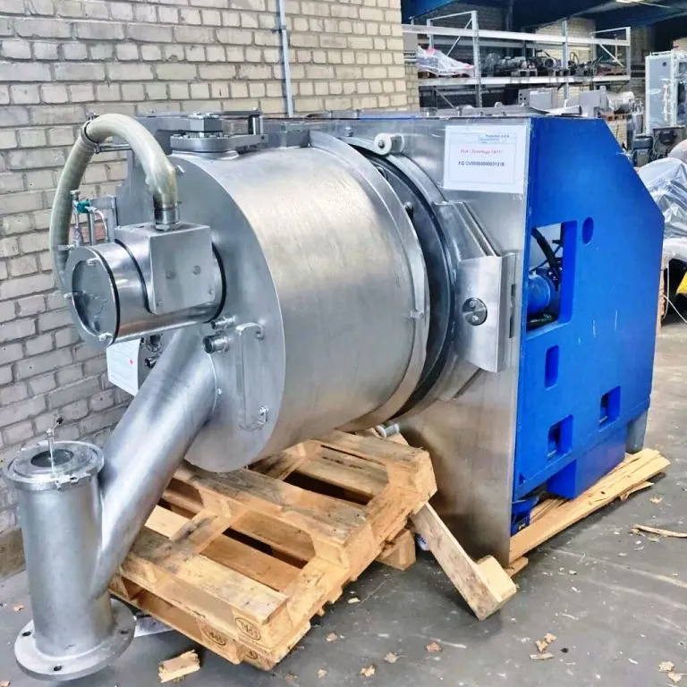 Krauss-Maffei HZ 800/1.0 Ph CIP peeler centrifuge, 316SS.