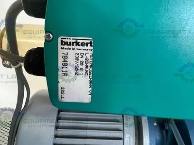 USED VACUUBRAND MBS050BP 99 DIAPHRAGM VACUUM PUMP W/ ATB RBF0.25/2-7R MOTOR