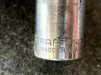 Craftsman 13/16" 12 Point 1/2" Drive Shallow Socket V 47511 Made In USA