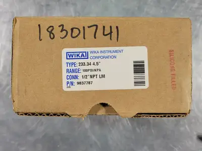 NEW WIKA 9837787