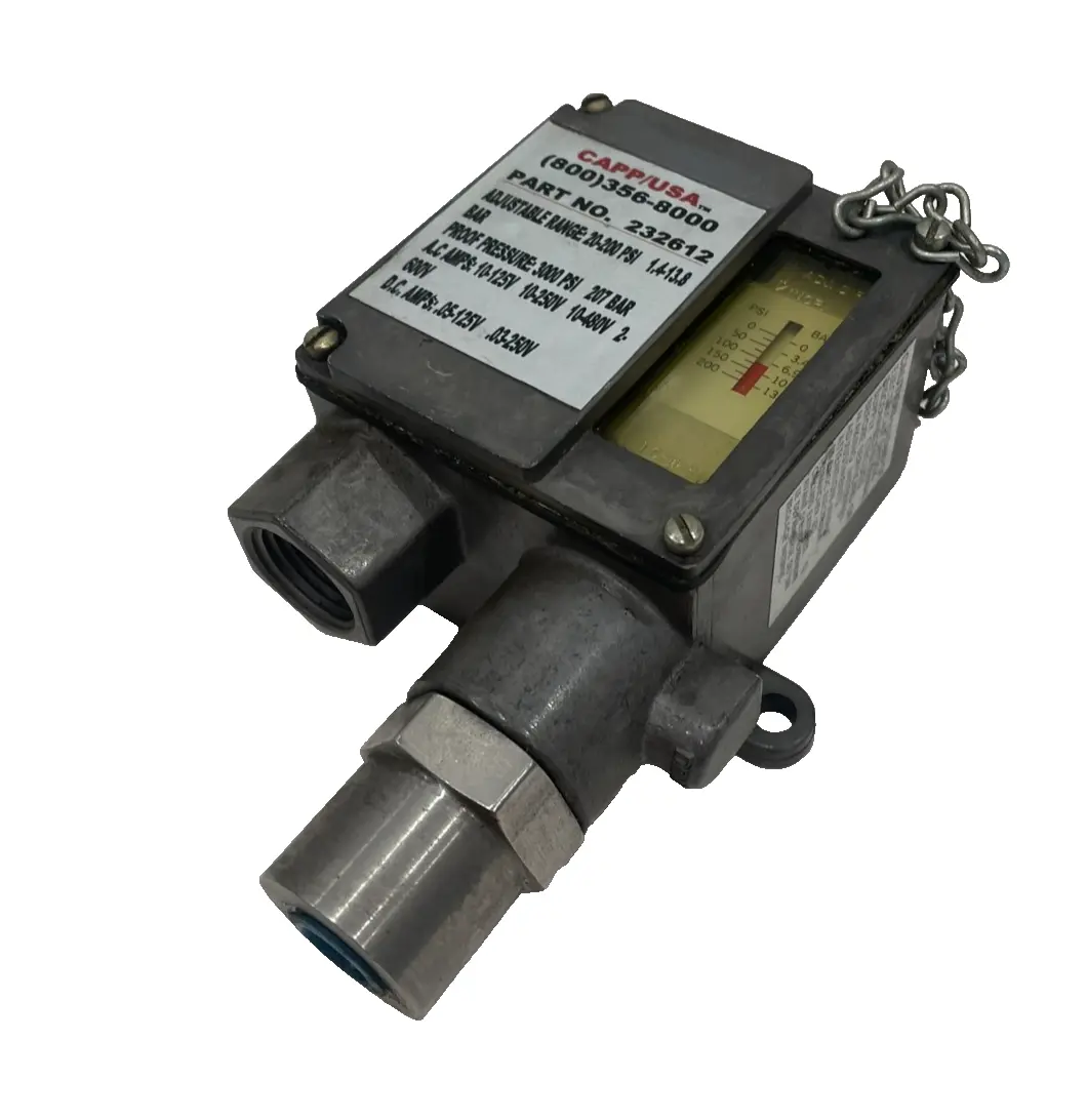 NEW BARKSDALE 232612 PRESSURE SWITCH 3000PSI