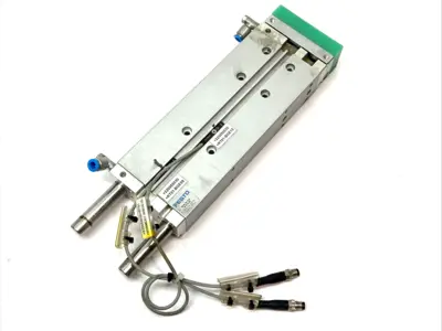 USED FESTO GUIDED CYLINDER 20MM BORE 150MM STROKE AUTOMATION
