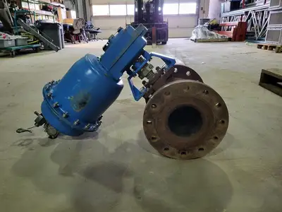Actuator w/ 6" Ball Valve