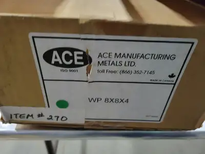 USED ACE MANUFACTURING WP 8X8X4