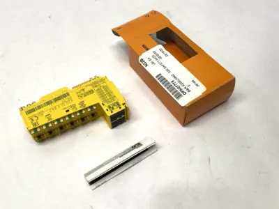 USED B&R REV. F0 SAFETY I/O MODULE 8 SAFE DIGITAL INPUTS 4 PULSE OUTPUTS