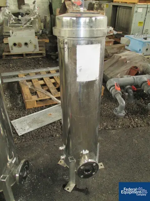 Used Unknown 10" X 36" CARTRIDGE FILTER, S/S Inline Basket Filters Ohio US | Federal Equipment Company #130866