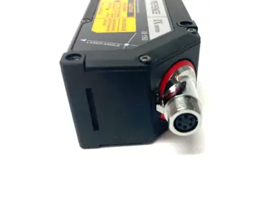USED KEYENCE IMAGE BASED LASER SENSOR HEAD 150MM SCAN/LINE MODE