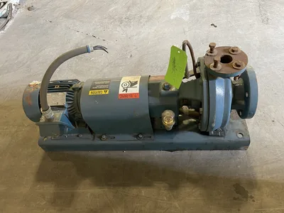 Dean PH-2111 Cast Iron Centrifugal Pump 1-1/2x3x8 1HP 70gpm 3PH