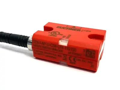 USED EUCHNER SAFETY SWITCH RFID, M12 5-PIN CONNECTION