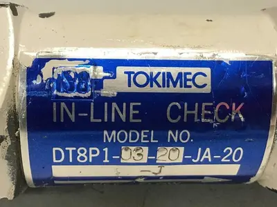 USED TOKIMEC DT8P1-03-20-JA-20