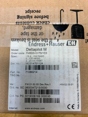 ENDRESS HAUSER FMB50-VV79/1E0 Pressure Sensors | Fram Fram LLC (4)