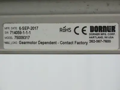 Used DORNER _UNKNOWN_ Belt Conveyors | Arrow Industrial #561664