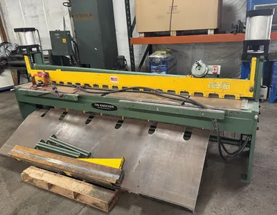 2019 TIN KNOCKER TK 1014 Air Shear Power Squaring Shears (Gauge) | THREE RIVERS MACHINERY (4)