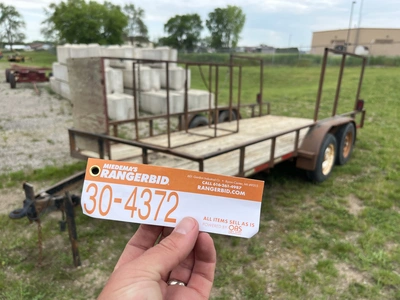 1981 City Equipment Trailer