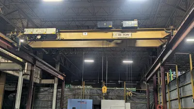 R&M 15 / 10 Ton Cranes - Overhead, Bridge | Highland Machinery & Crane (6)