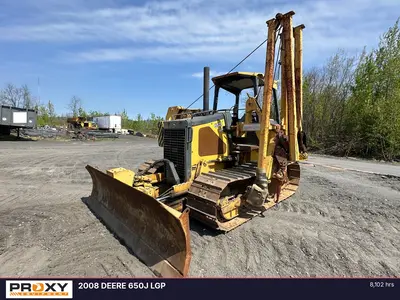 Used 2008 DEERE 650J LGP Bulldozers Pennsylvania US | Proxy Equipment #1388683
