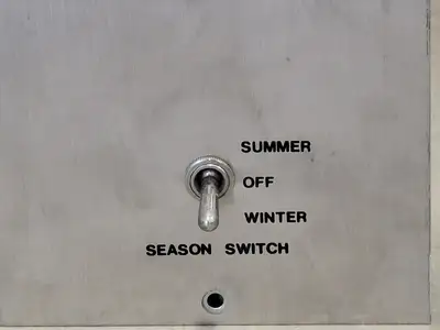 Season Switch R-18853 Remote Panel Box Blower Lock Out Heating