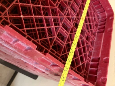 set of flack racks for commercial dishwasher