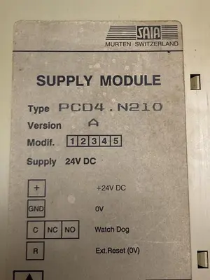 Used SAIA PCD4.N210M4 Misc Electrical & Power Parts | Surplus Asset Holdings #1219959