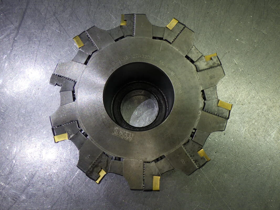Sandvik 5" (.315") Indexable Slot Mill 1.25" Arbor R331.32-127R32DM (LOC3021A)