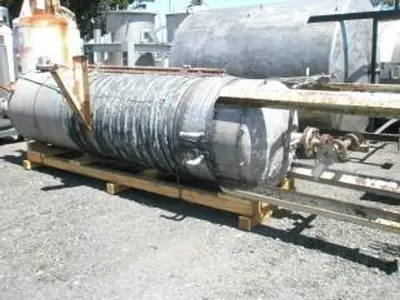Tank, 525 Gallon, 316 Stainless Steel, 36" X 10', Jacketed, DT/DB, #S691964