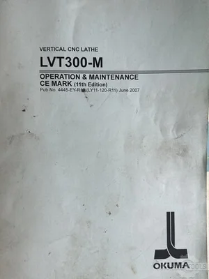 USED 2007 OKUMA LVT-300M
