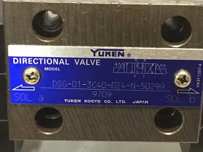 USED YUKEN DSG-01-3C40-D24-N-50299