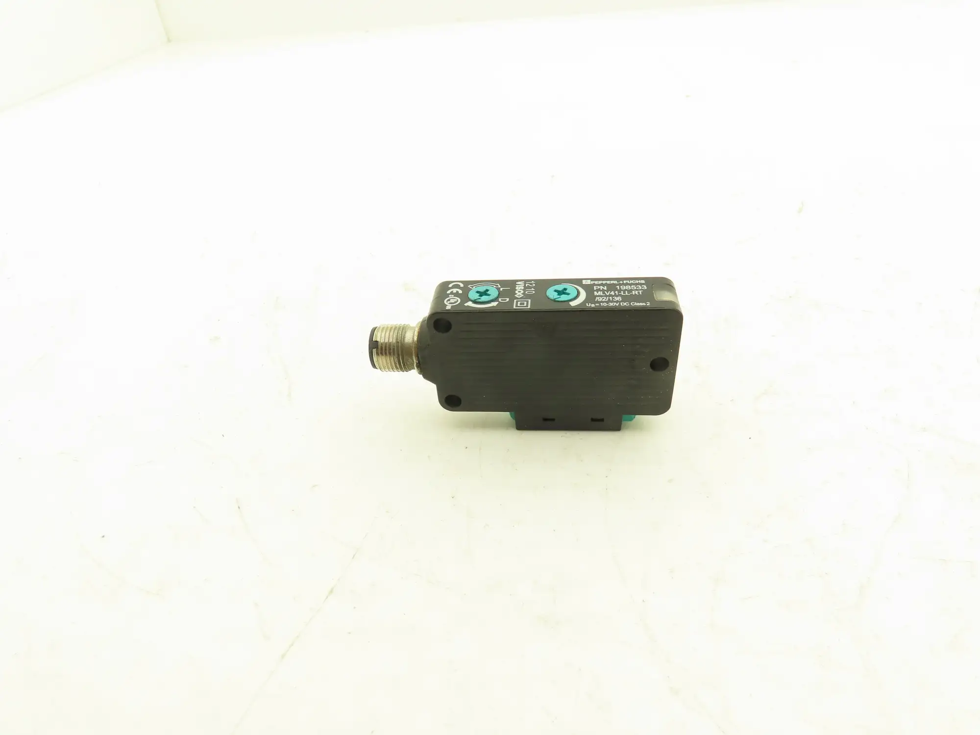 Pepperl Fuchs 198533 Fiber Optic Photoelectric Sensor 10-30VDC