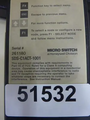 USED HONEYWELL SDS-C1ACT-1001