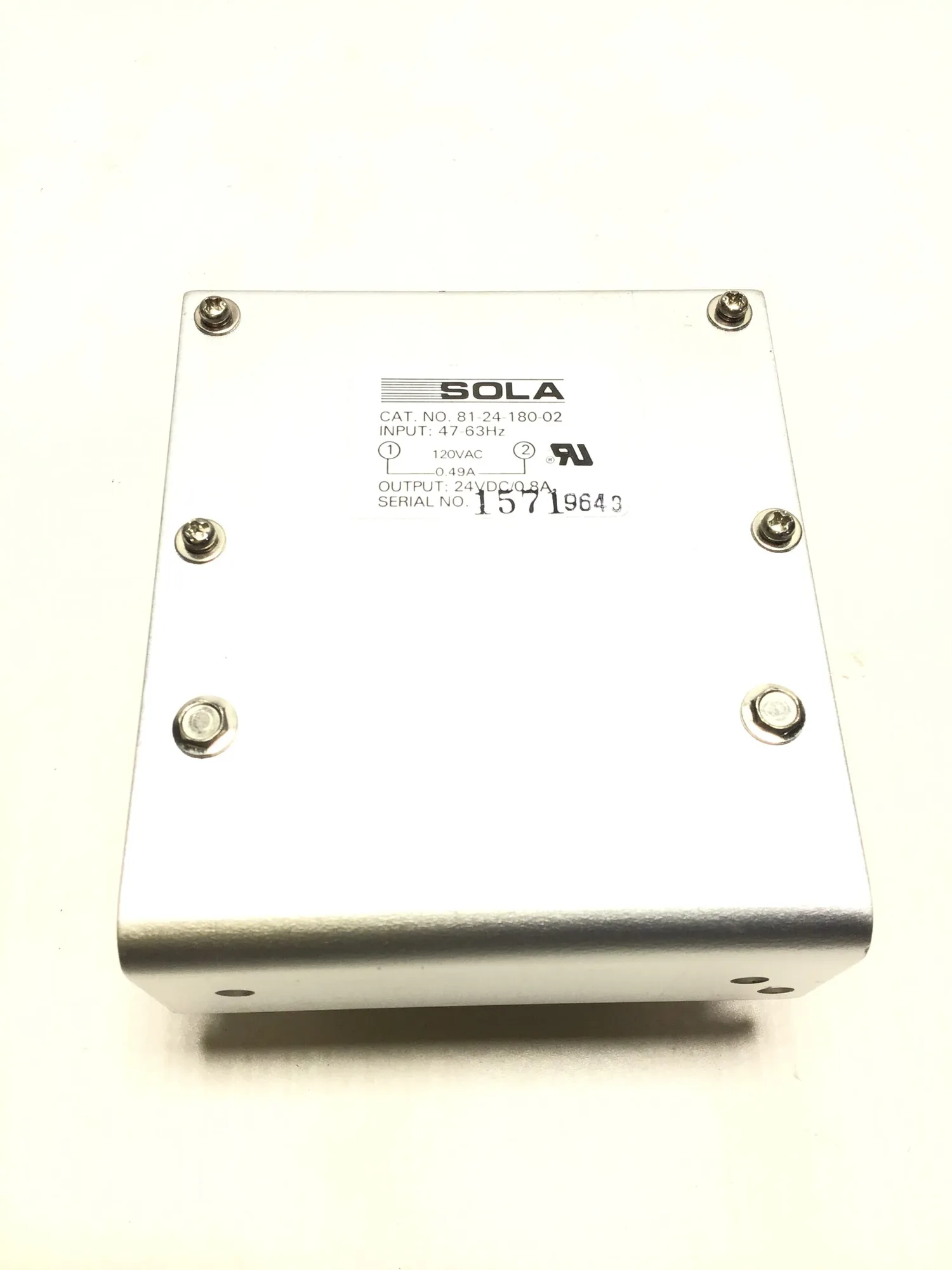 Sola 81-24-180-02 Power Supply