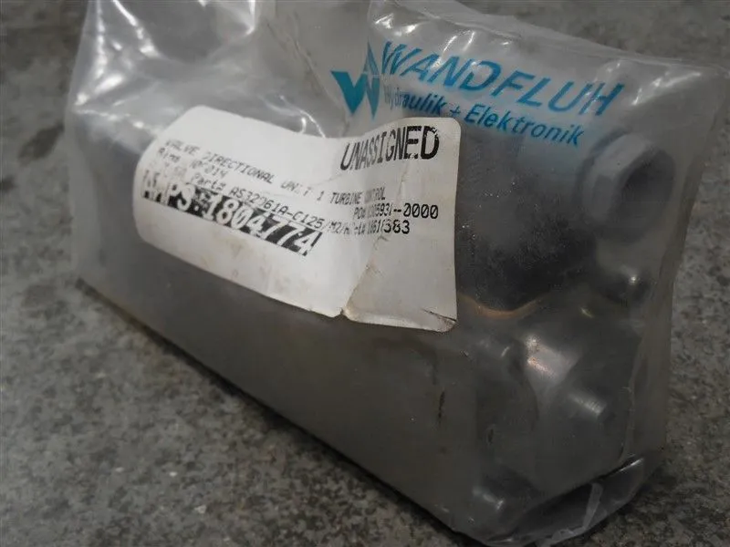 Wandfluh SIS45V-G125 Solenoid Valve New