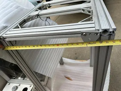 ALUMINUM STRUCTURAL FRAMING 26" W x 28" L x 44" H